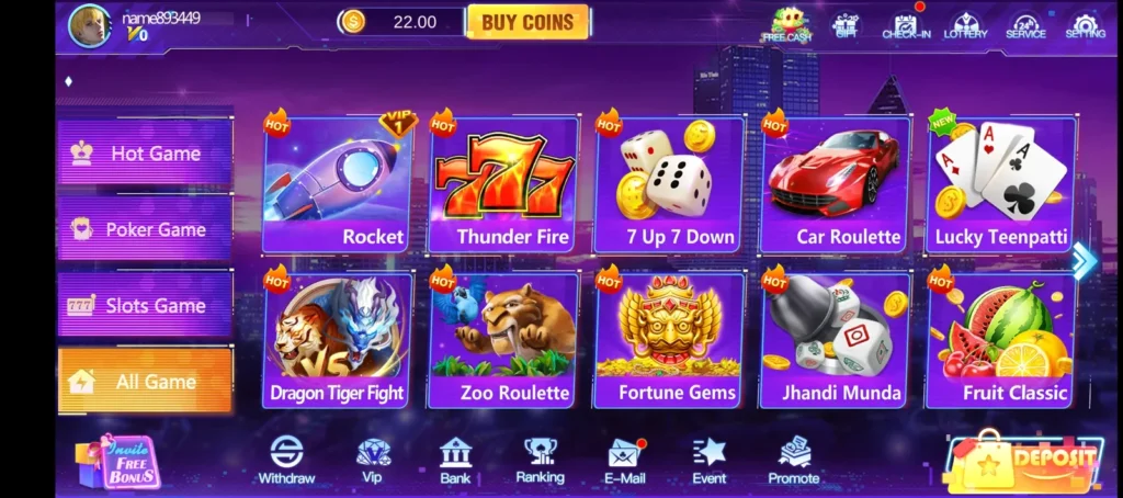 Luck22 Game