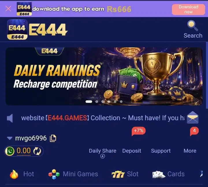 E444 Game